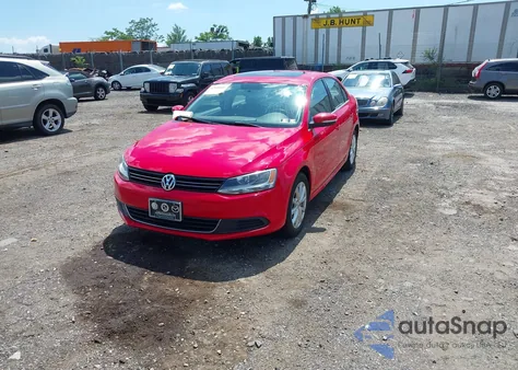 2013 Volkswagen Jetta 2.5L Se из США, поврежденный, VIN 3VWDP7AJ9DM448802